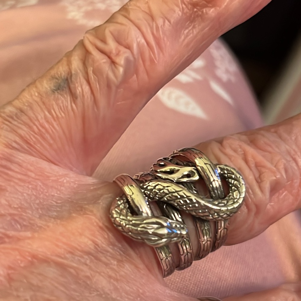 Silver Snake Ring - Picture 5 of 5